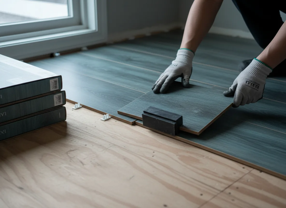 Luxury Vinyl Plank Installation company in Evansville, AR